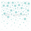 Snowfall Background Stencil