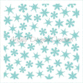 Snowflake Background Stencil