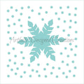 Snowflake Center 2 Stencil