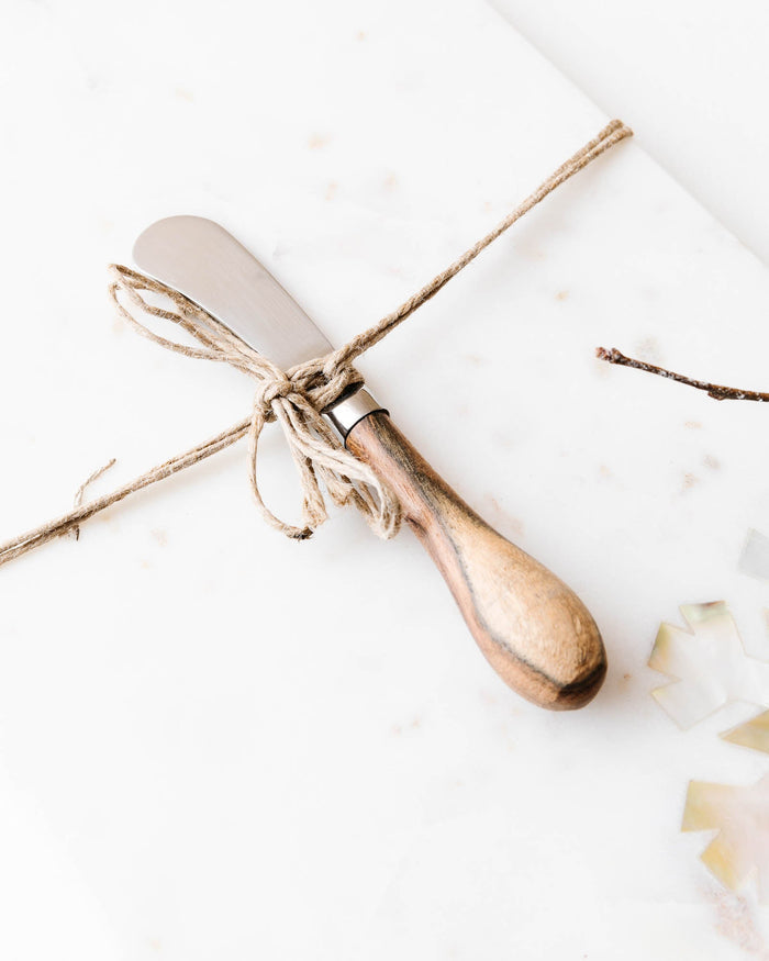 Snowflake Marble Cheese/Cutting Board Set - Lone Fox