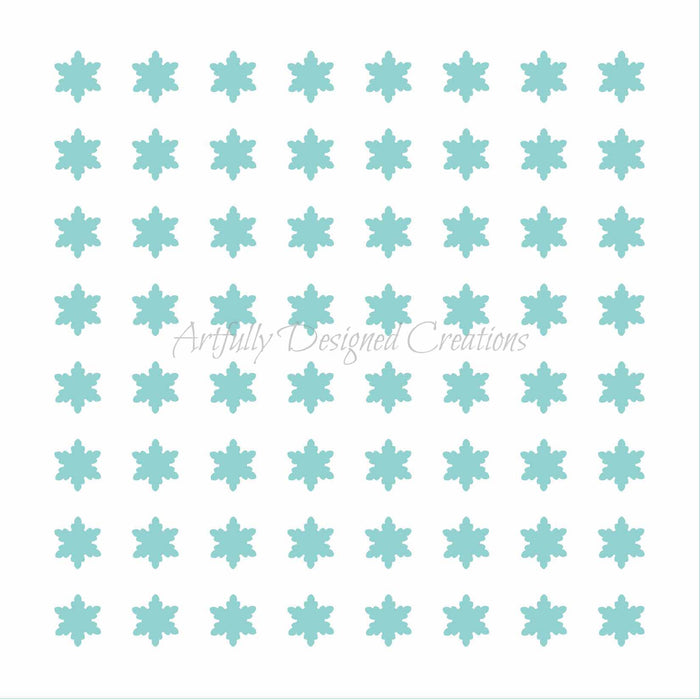 Snowflake Sprinkle Swipes