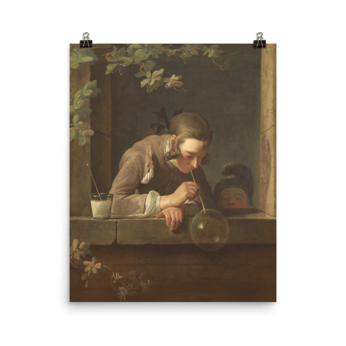 "Soap Bubbles" Art Print - Lone Fox