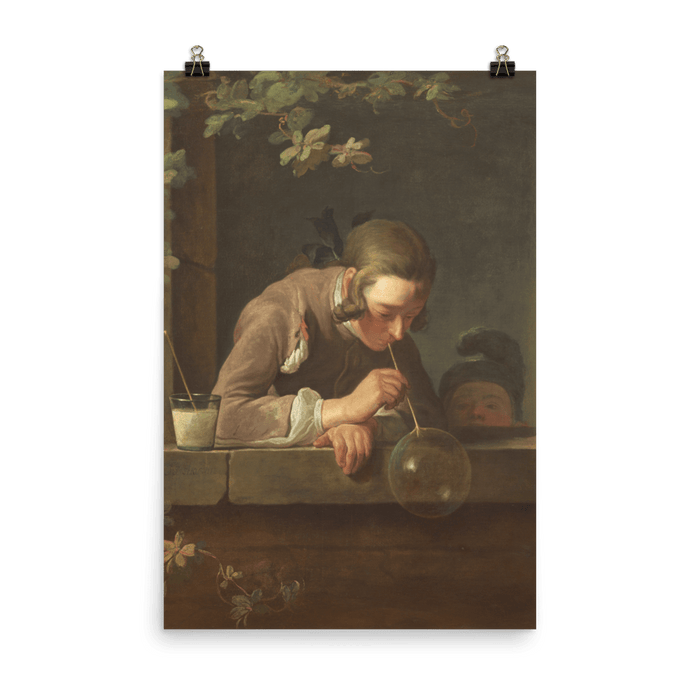 "Soap Bubbles" Art Print - Lone Fox