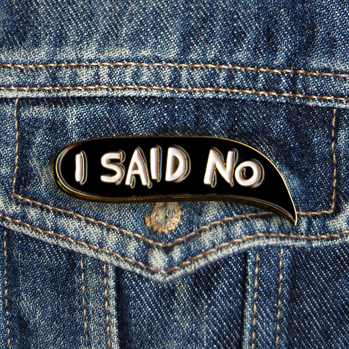 Speech Bubble Enamel Pins