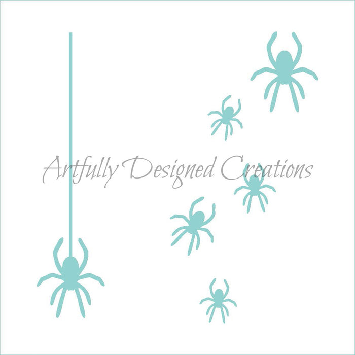 Spiders Stencil