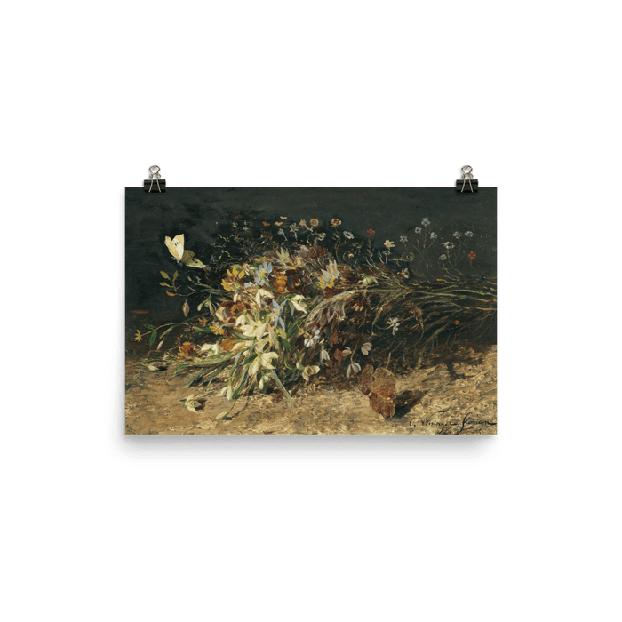 "Spring Flowers" Art Print - Lone Fox