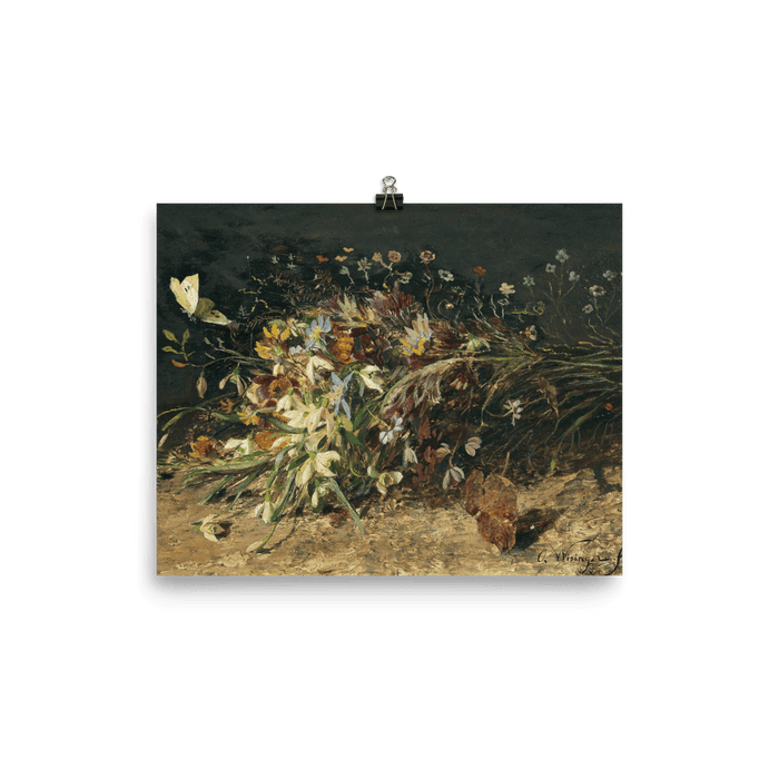"Spring Flowers" Art Print - Lone Fox