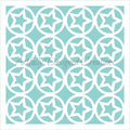 Star in Circle Stencil
