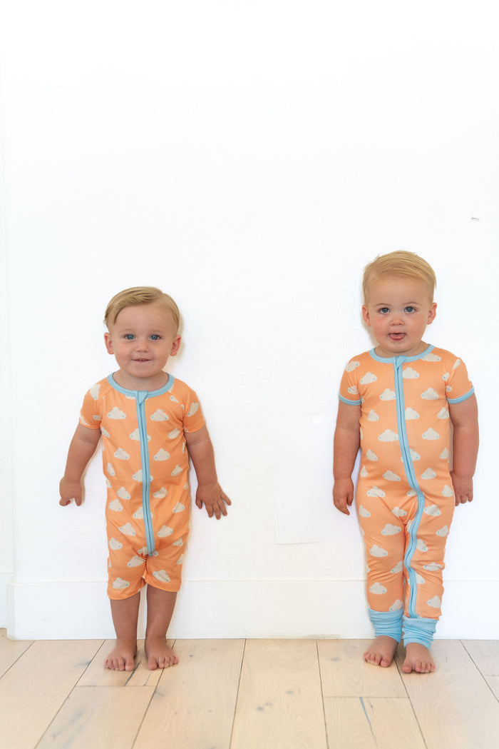 STARRY CLOUDS | SHORT ZIPPER ONE PIECE