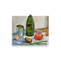 "Still life with a green bottle" Art Print - Lone Fox