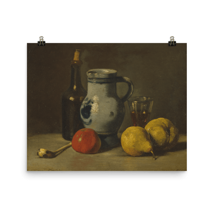 "Still Life with a grey Jug" Art Print - Lone Fox
