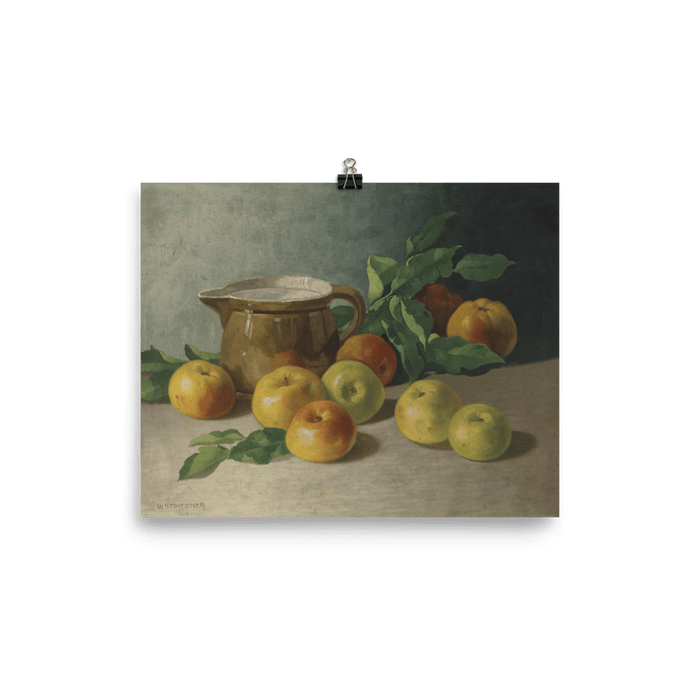 "Stillleben mit Apfeln" Art Print - Lone Fox