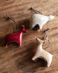 Stoneware Animal Ornaments (Set of 3) - Lone Fox