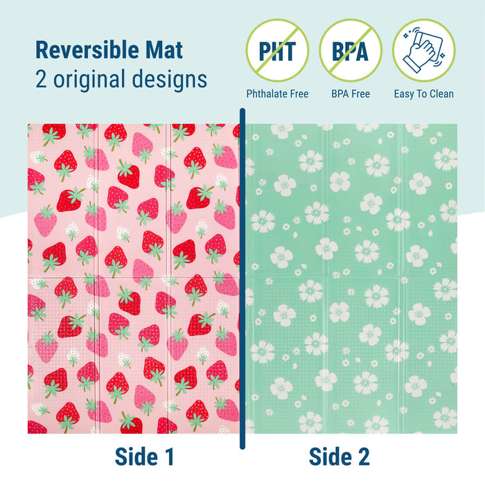 Strawberry 70" x 59" Play Mat