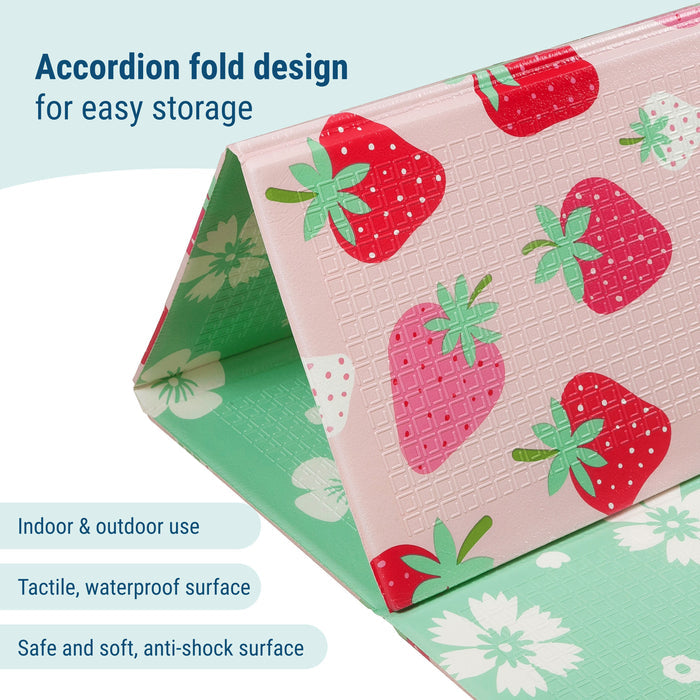 Strawberry 70" x 59" Play Mat