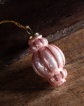 Striped Mercury Glass Finial Ornament - Lone Fox