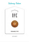 Subway Token Pin
