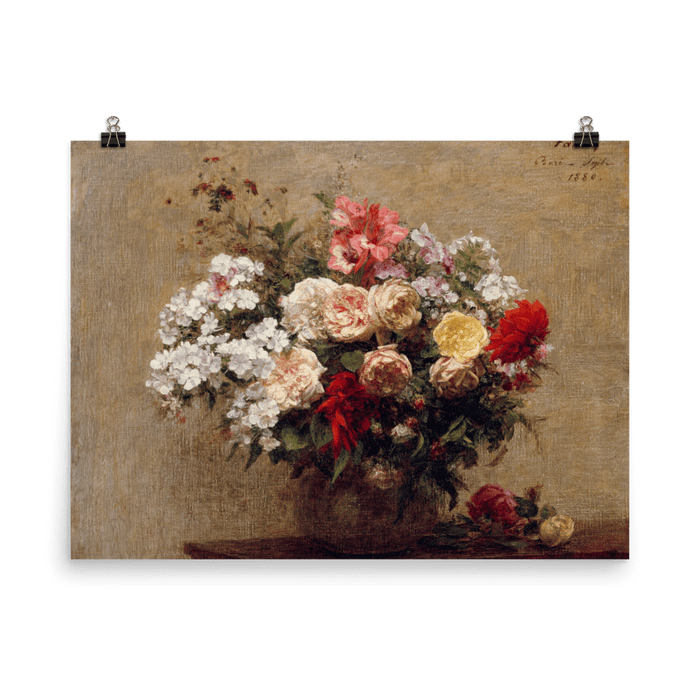 "Summer Flowers" Art Print - Lone Fox