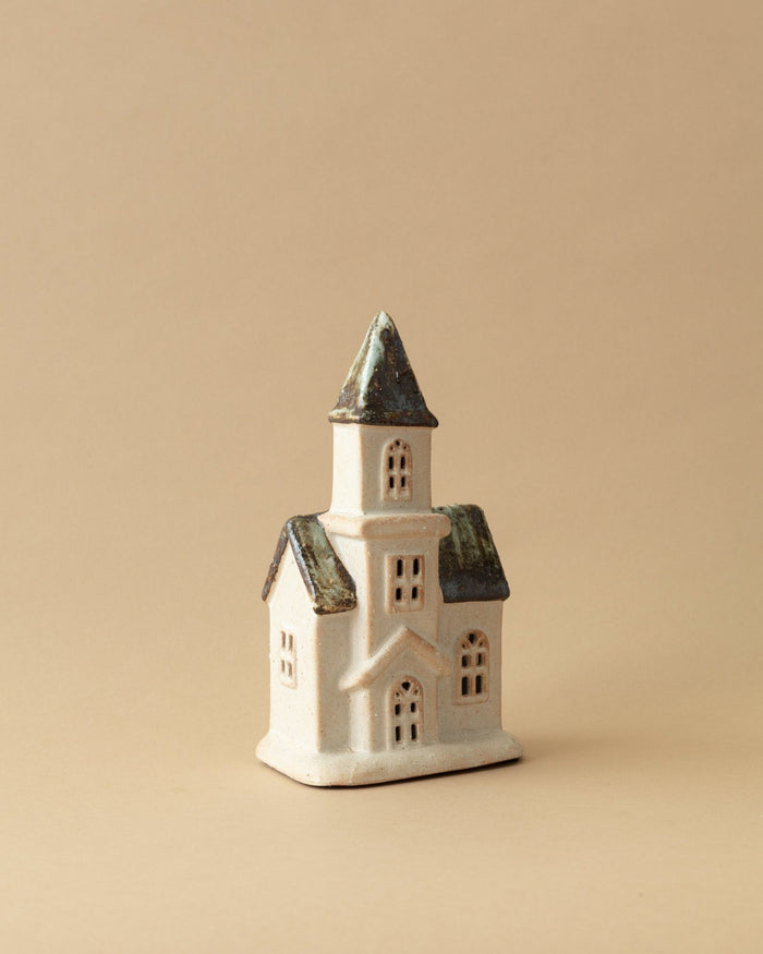 Tall Stoneware House - Lone Fox