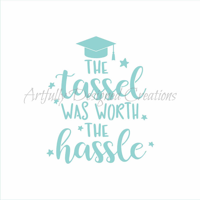 Tassel Hassle Stencil