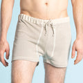 organic hemp knit boxers
