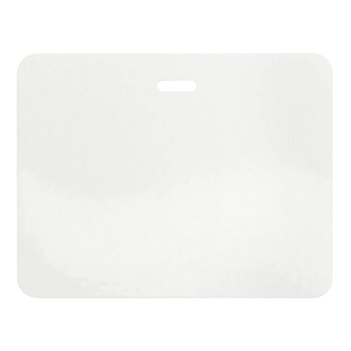 TEMPbadge 05661 Reusable CARDbacker Badge Holder, White, view 2