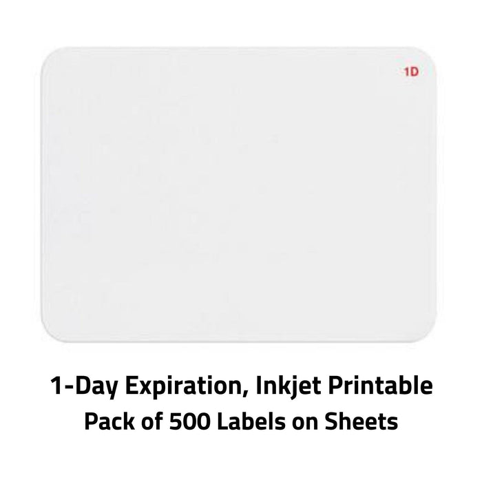 TEMPbadge T2015 TIMEjet Expiring Badge Front, 1-Day, Inkjet, view 3