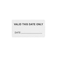 TEMPbadge T6118 TIMEtoken Expiring Label, 1-Day, Valid This Date Only, valid state