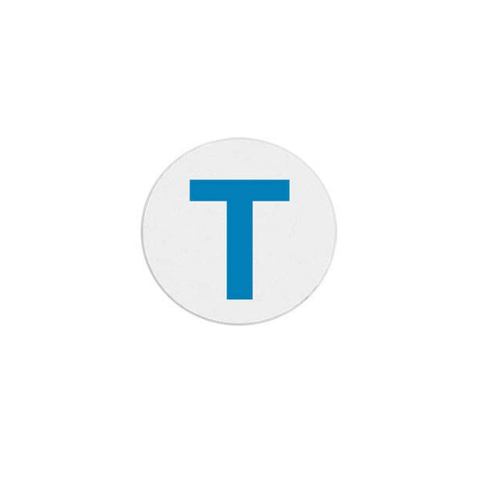 TEMPbadge T6134 TIMEspot Expiring Indicator, 1-Day, Blue T