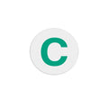 TEMPbadge T6136 TIMEspot Expiring Indicator, 1-Day, Green C