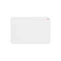 Blank handwritten 1-day expiring badge front, white face with a red 1D mark in the corner, part T6145