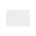 Blank white thermal-printable one-day expiring badge front with red 1D indicator in the corner, part T6151