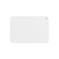 Blank white thermal-printable seven-day expiring badge front with red 7D indicator in the corner, part T6251