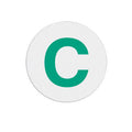TEMPbadge T6427 TIMEspot Expiring Indicator, Half-Day, Green C