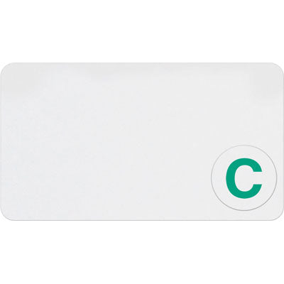 TEMPbadge T6427 TIMEspot Expiring Indicator, Half-Day, Green C, view 2