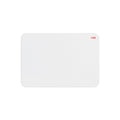Blank white thermal-printable half-day expiring badge front with red 1/2D indicator in the corner, part T6451