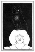 The Black Cat by Aubrey Beardsley