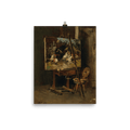"The Easel of the Artist (1887)" Art Print - Lone Fox
