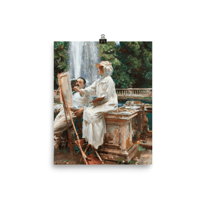 "The Fountain" Art Print - Lone Fox