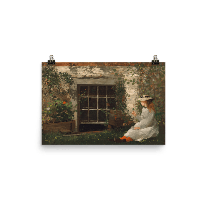 "The Four - Leaf Clover (1873)" Art Print - Lone Fox
