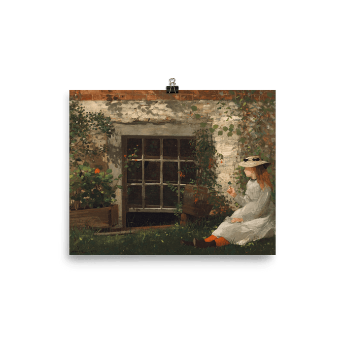 "The Four - Leaf Clover (1873)" Art Print - Lone Fox
