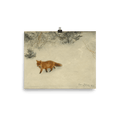 "The Fox" Art Print - Lone Fox