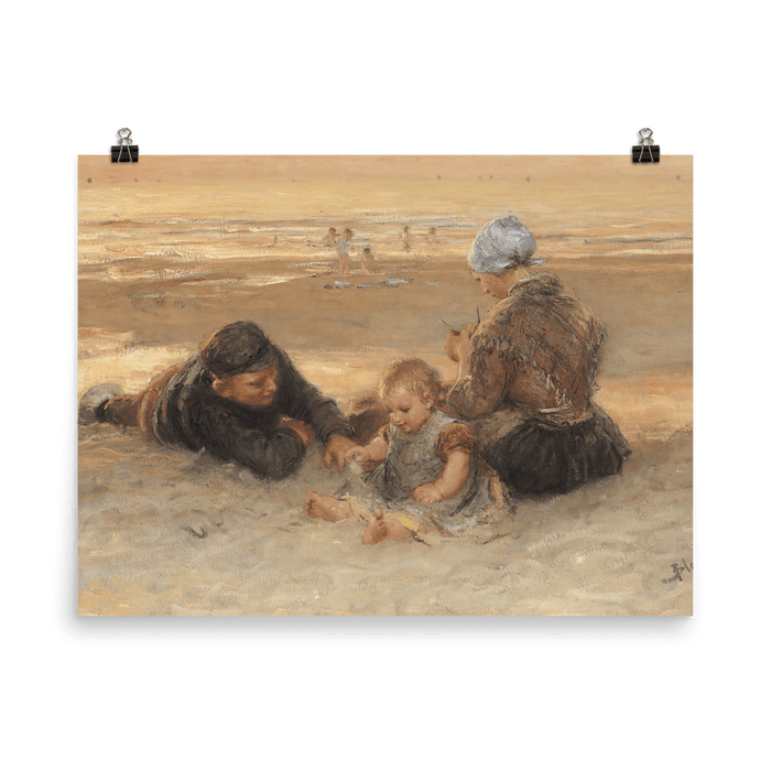 "The Happy Family" Art Print - Lone Fox