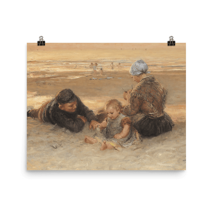"The Happy Family" Art Print - Lone Fox