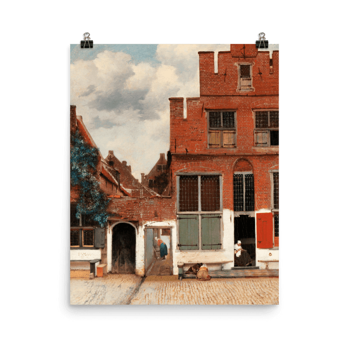 "The Little Street" Art Print - Lone Fox