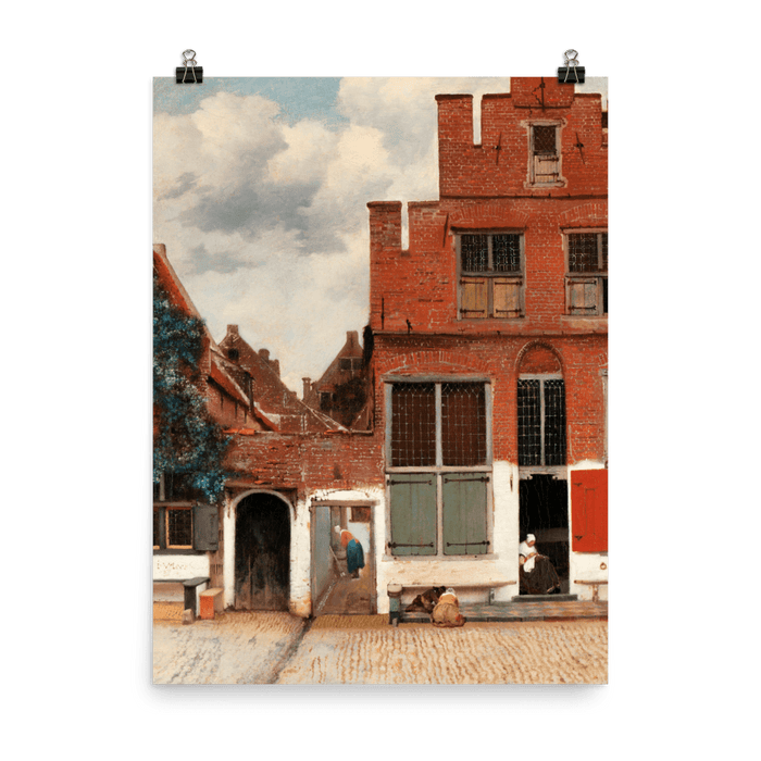"The Little Street" Art Print - Lone Fox