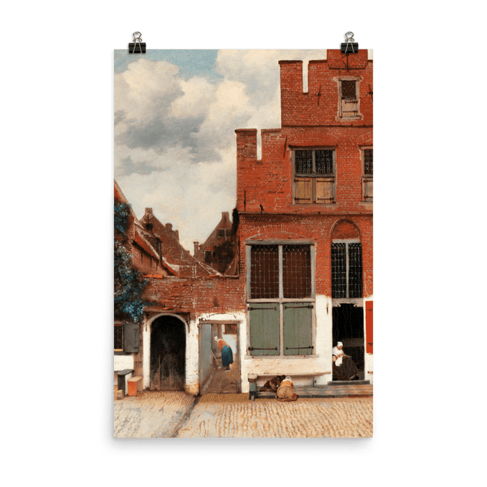 "The Little Street" Art Print - Lone Fox