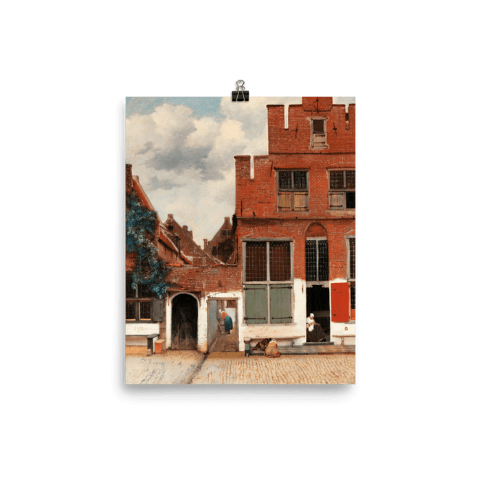 "The Little Street" Art Print - Lone Fox
