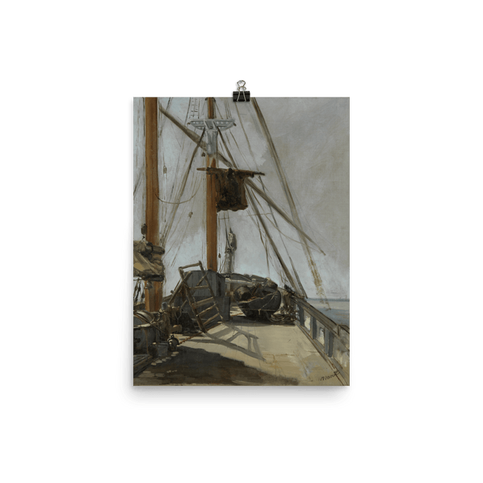 "The Ship Deck" Art Print - Lone Fox