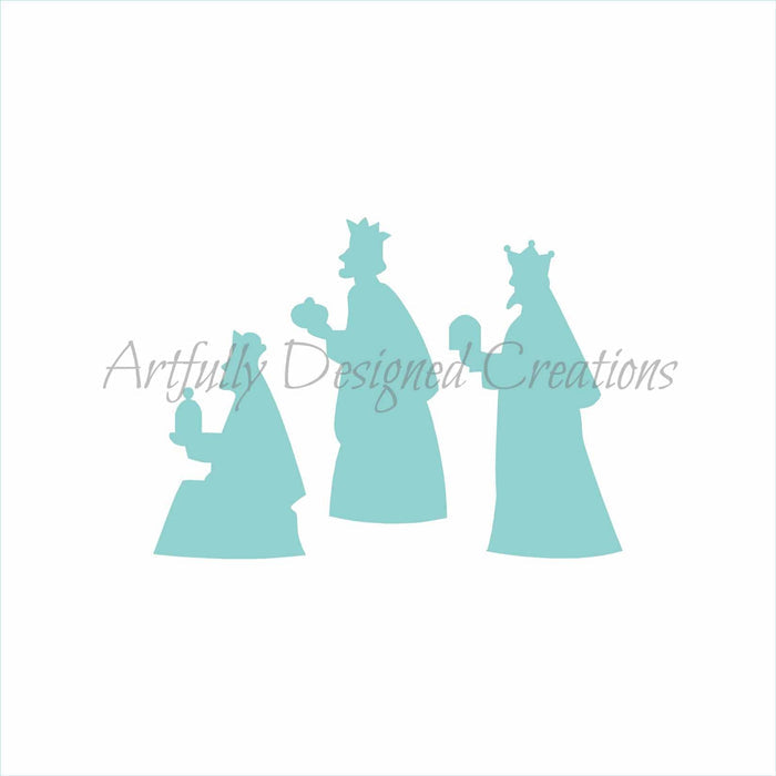 Three Wisemen Stencil